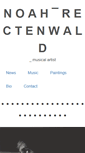 Mobile Screenshot of noahrectenwald.com