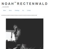 Tablet Screenshot of noahrectenwald.com